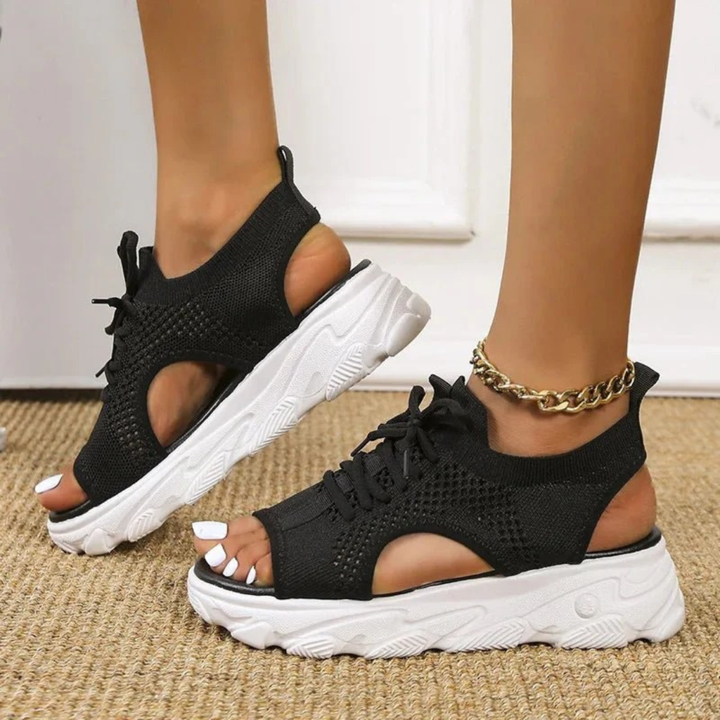 Manu | Damen Orthopädisch Bequeme Sommer Sandalen