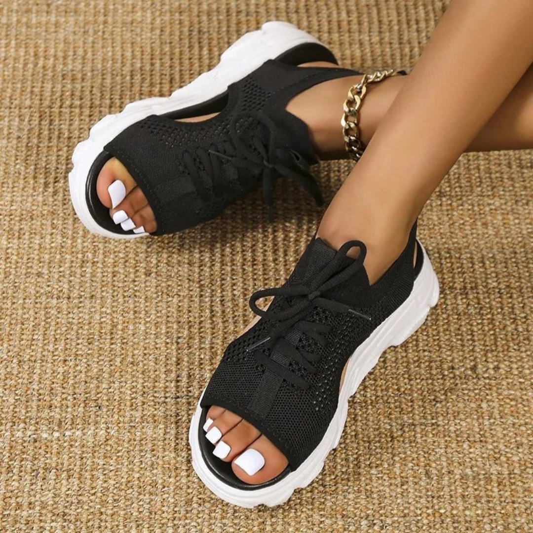 Manu | Damen Orthopädisch Bequeme Sommer Sandalen