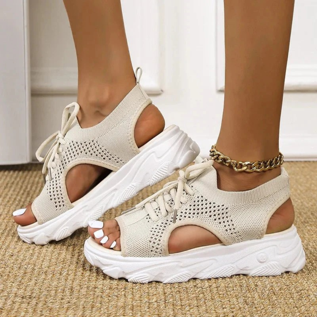 Manu | Damen Orthopädisch Bequeme Sommer Sandalen