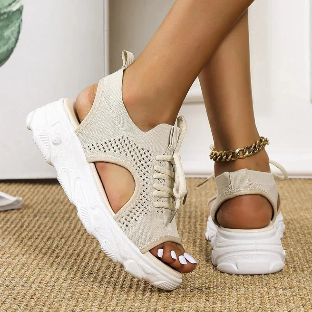 Manu | Damen Orthopädisch Bequeme Sommer Sandalen