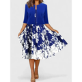 Margaret | Damen Florales Boho Sommerkleid Midi