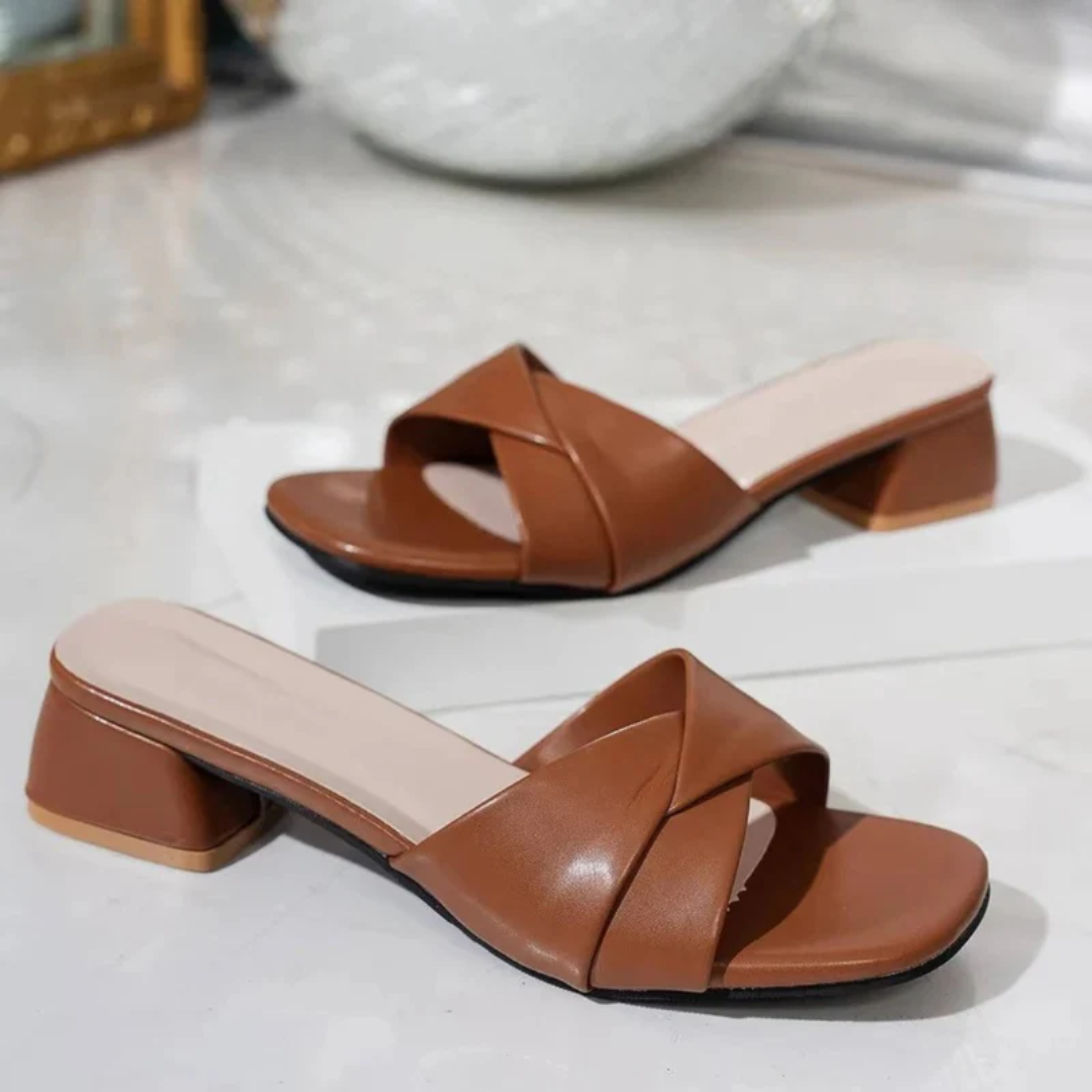 Maria | Damen Sandalen Offene Zehen Bequem Freizeit