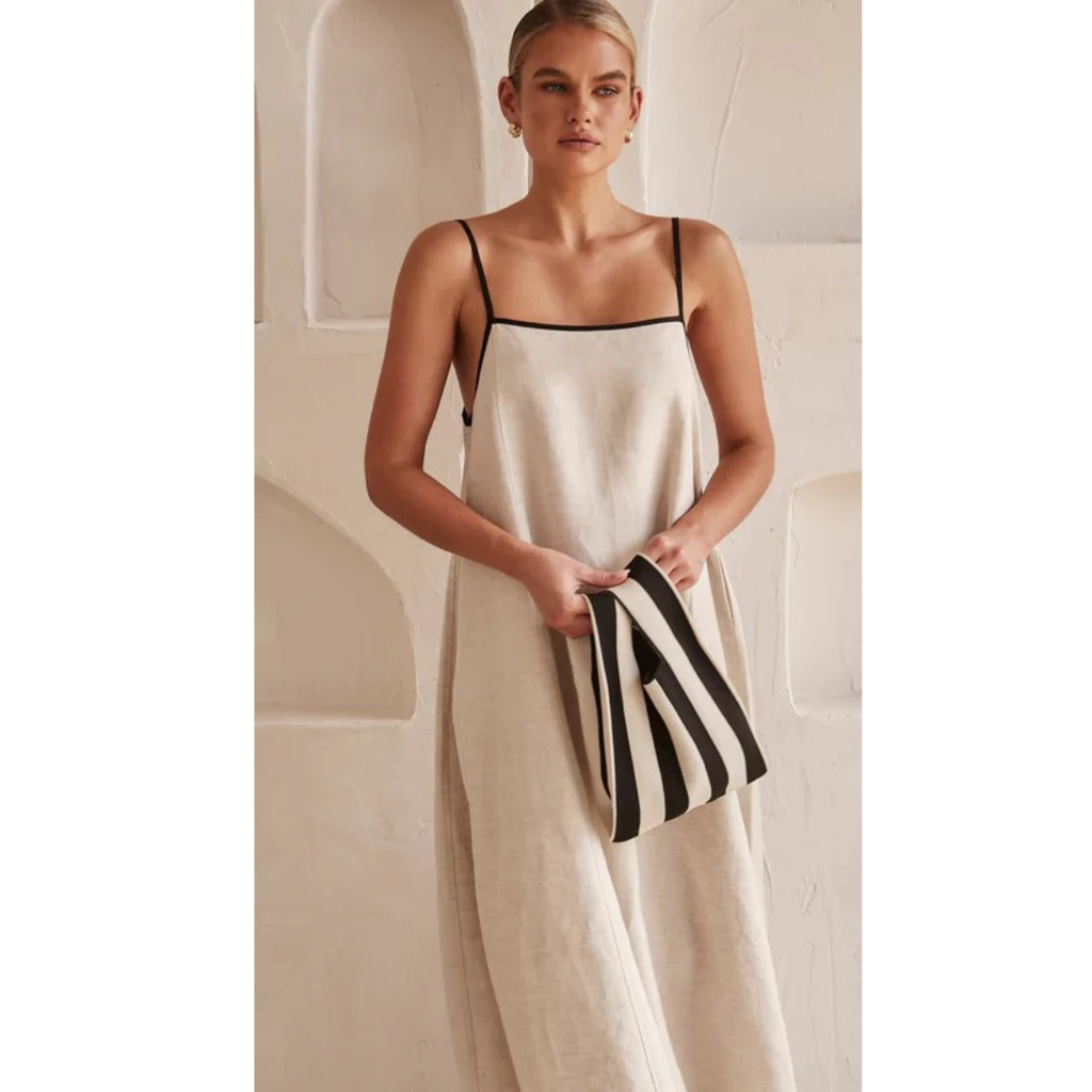 Maris | Elegantes Damen Sommerkleid in Maxi-Länge