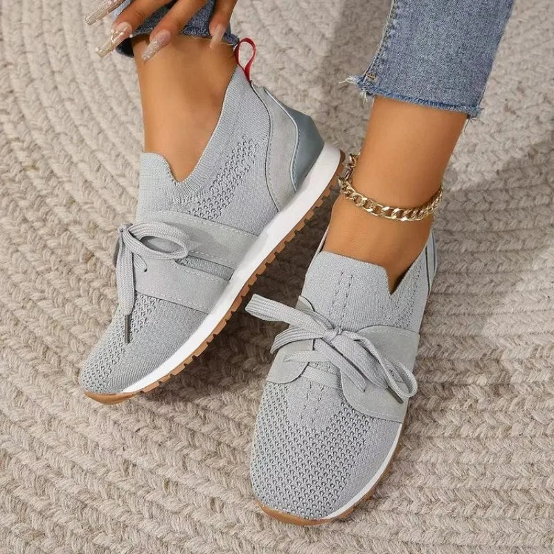 Marlene | Damen Slip-On Sneaker mit Schleife