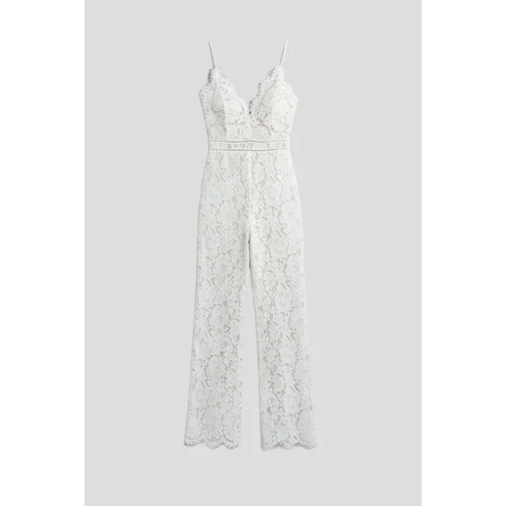 Gabri | Damen Jumpsuit V-Ausschnitt Spitze Abend – Jumpsuit Spitze Elegant 2026