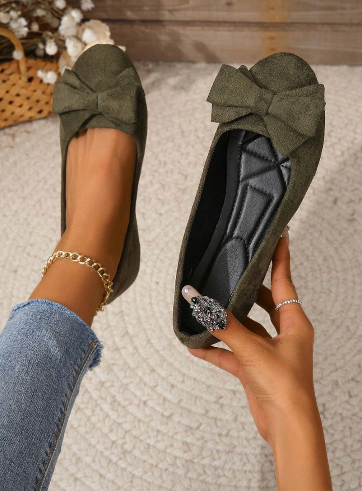 Marlotta | Damen Ballerinas mit Schleife