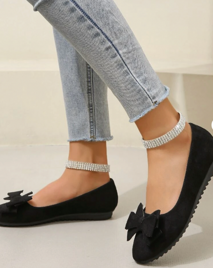 Marlotta | Damen Ballerinas mit Schleife