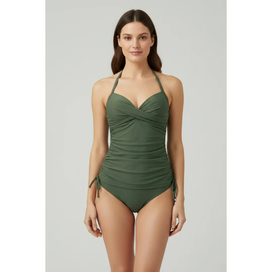 Martina | Damen Badeanzug Tankini Strand Freizeit Elegant