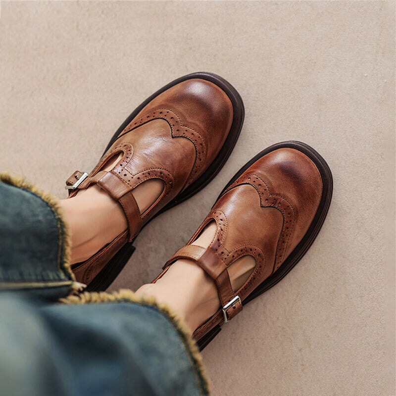Jossy – Elegante Mary Janes aus Leder
