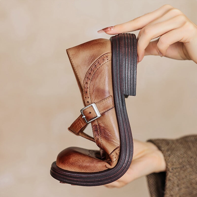 Jossy – Elegante Mary Janes aus Leder