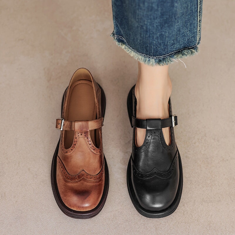 Jossy – Elegante Mary Janes aus Leder