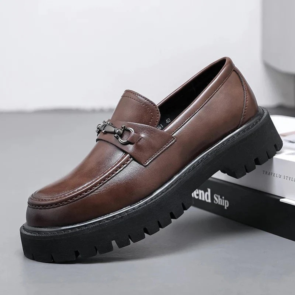 Mason | Herren Elegante Leder Loafer