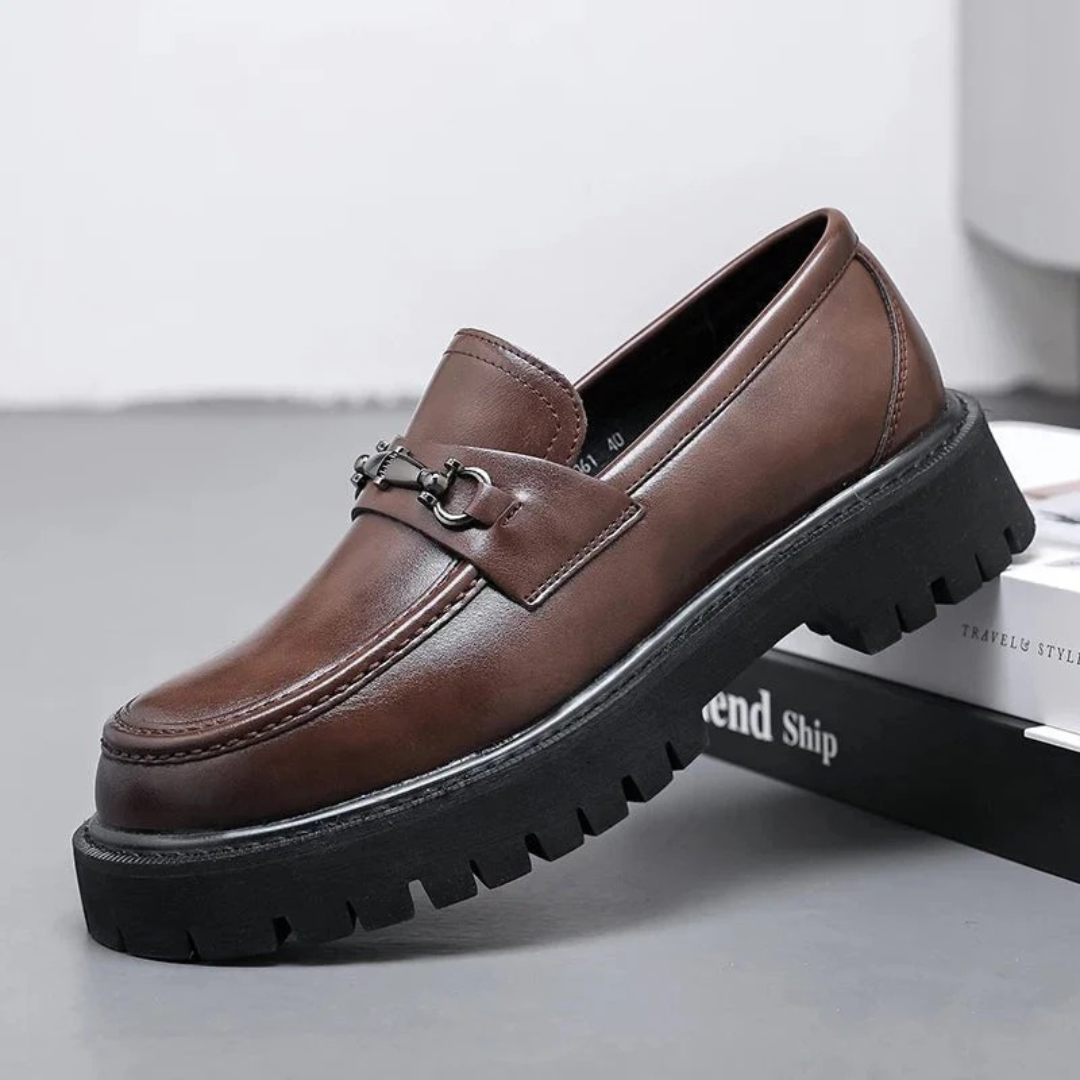 Mason | Herren Elegante Leder Loafer