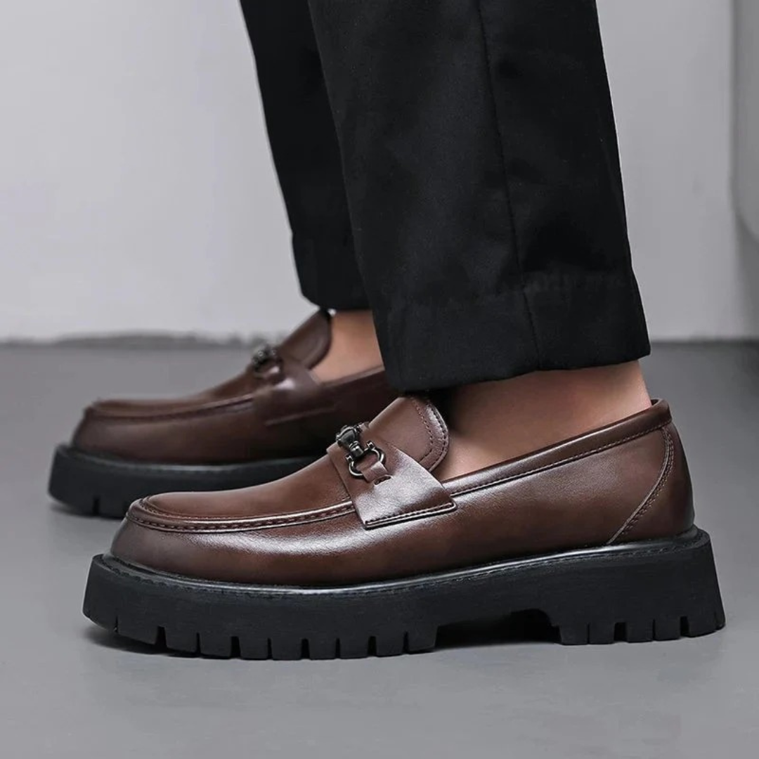 Mason | Herren Elegante Leder Loafer