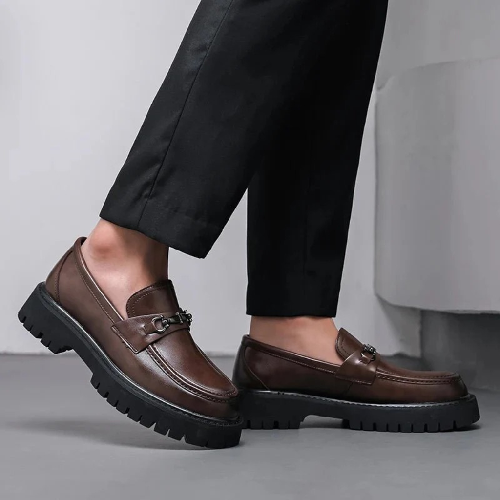 Mason | Herren Elegante Leder Loafer