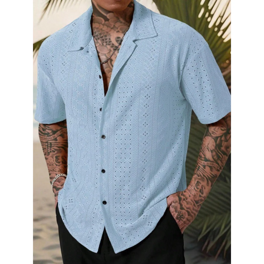Martin | Herren Hemd Muster Sommer – Gemustertes Herrenhemd Sommer Design 2026