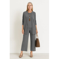 Maxi | Damen Zweiteiler Mit Weiter Hose