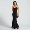 Maxikleid in bodenlanger Form mit figurbetonter Passform