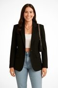 Maximiliane | Damen Business Blazer Tailliert Einknopf