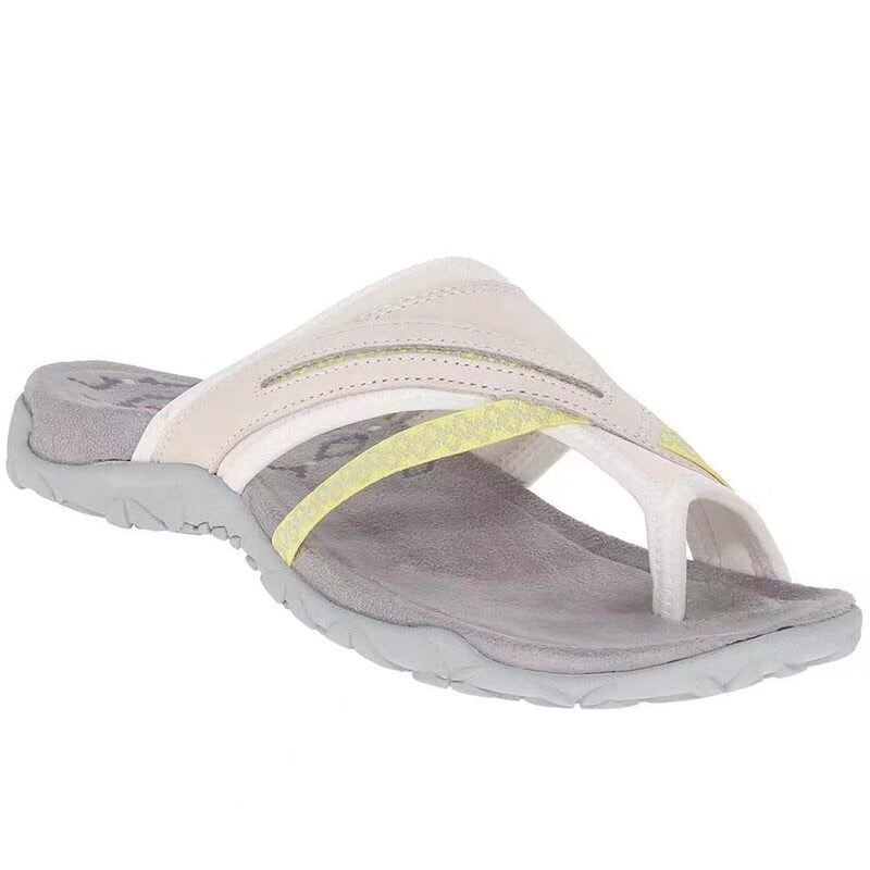 Maximiliane | Damen Flache Komfort Sandalen