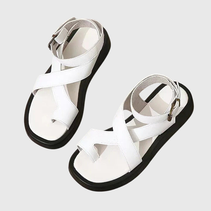 Melinda | Damen Verstellbare Riemchen Sandalen
