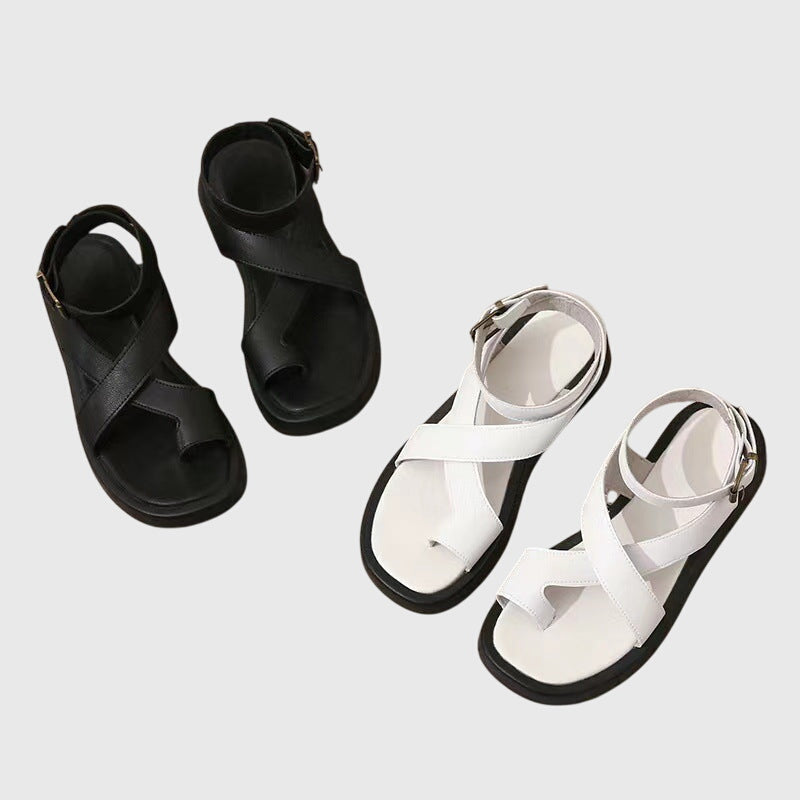 Melinda | Damen Verstellbare Riemchen Sandalen