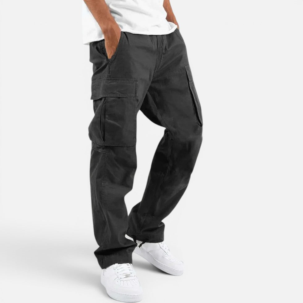 Cargohose Locker Geschnitten Baumwolloptik Mit Cargotaschen