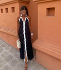 Sommerfeld | Elegantes Maxikleid mit offenem Rücken