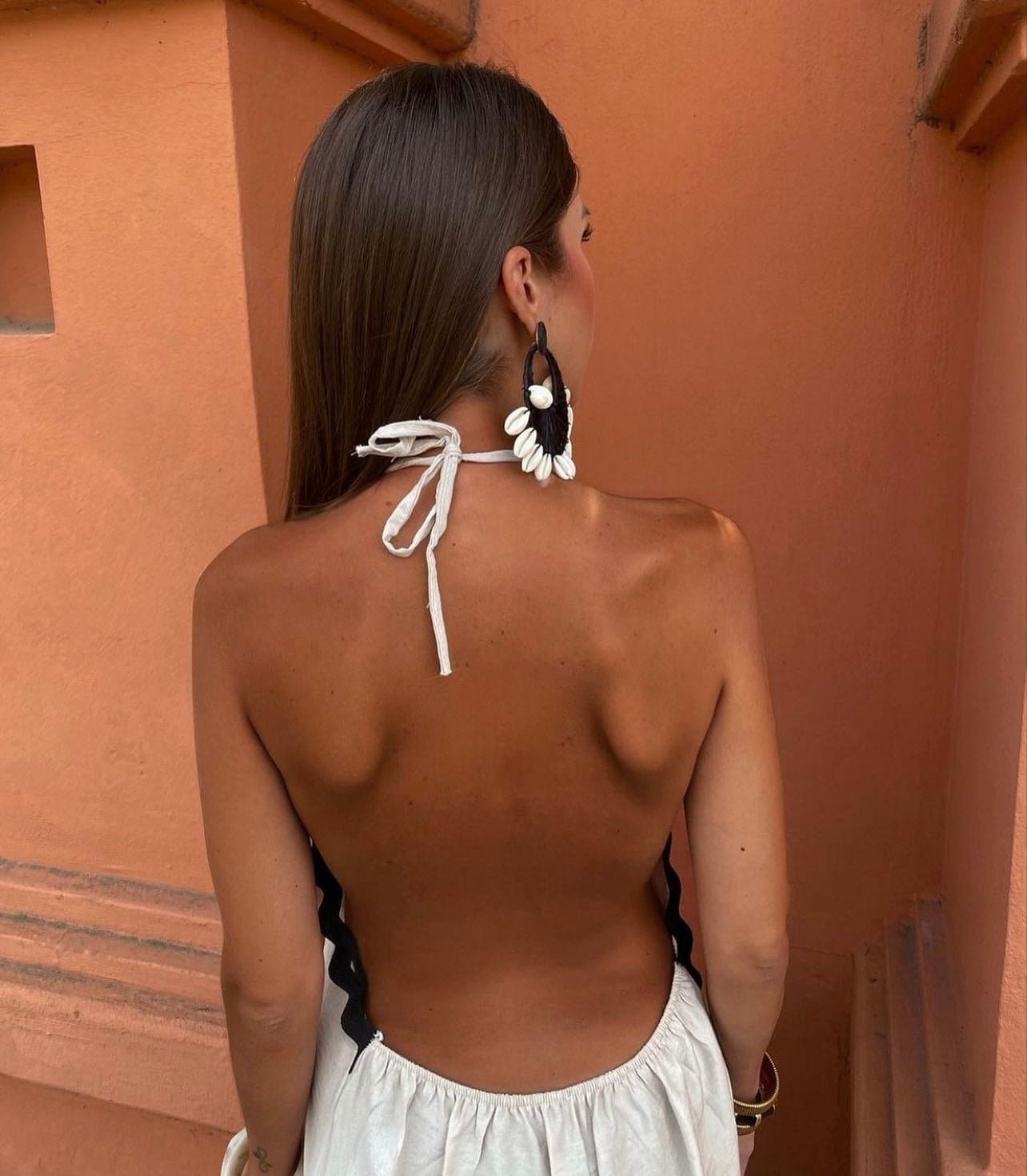 Sommerfeld | Elegantes Maxikleid mit offenem Rücken