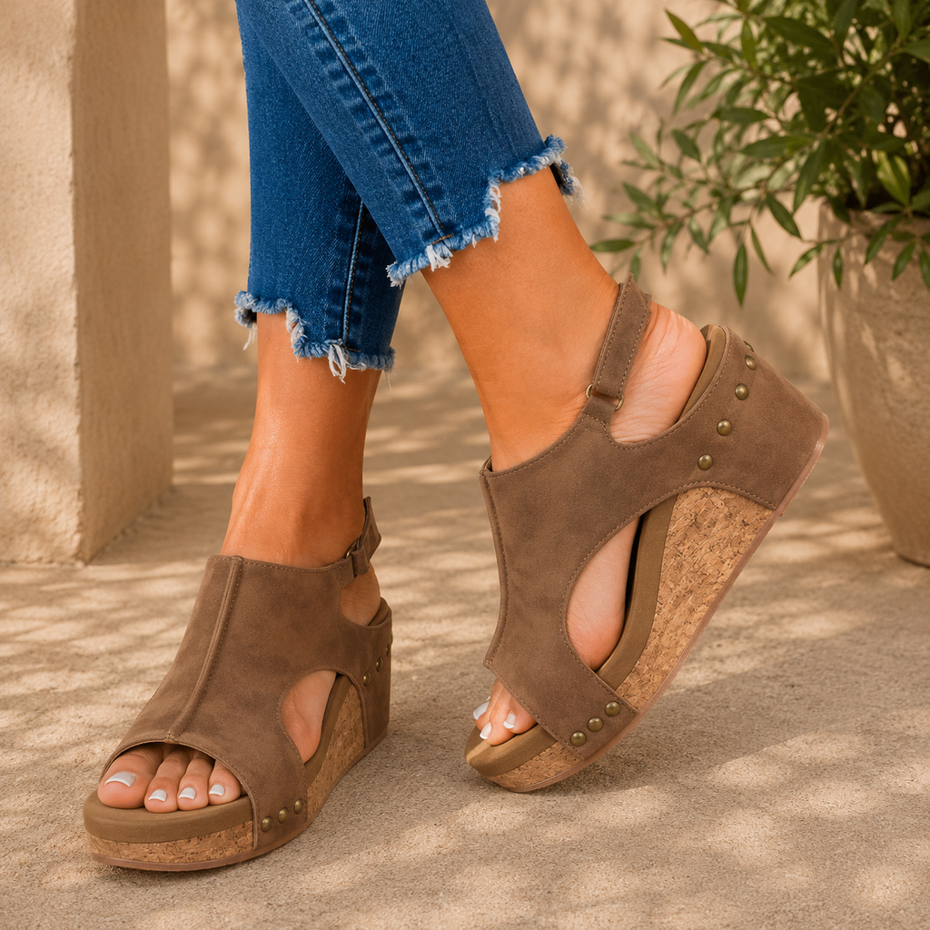 Meta | Damen Sandalen mit verstellbaren Riemen