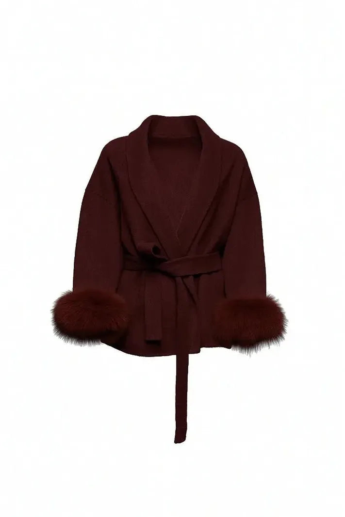 ARCTIC GRACE – ELEGANTER WOLLMANTEL FÜR DAMEN