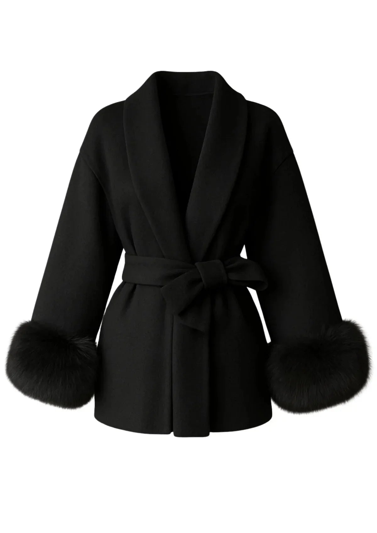 ARCTIC GRACE – ELEGANTER WOLLMANTEL FÜR DAMEN