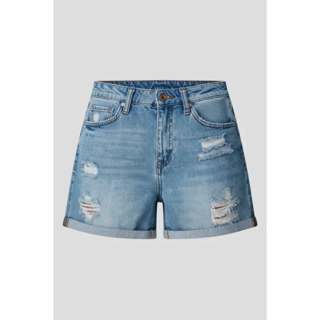 Neli | Damen Shorts Fransen Saum Urlaub – Fransen Shorts Damen Boho 2026