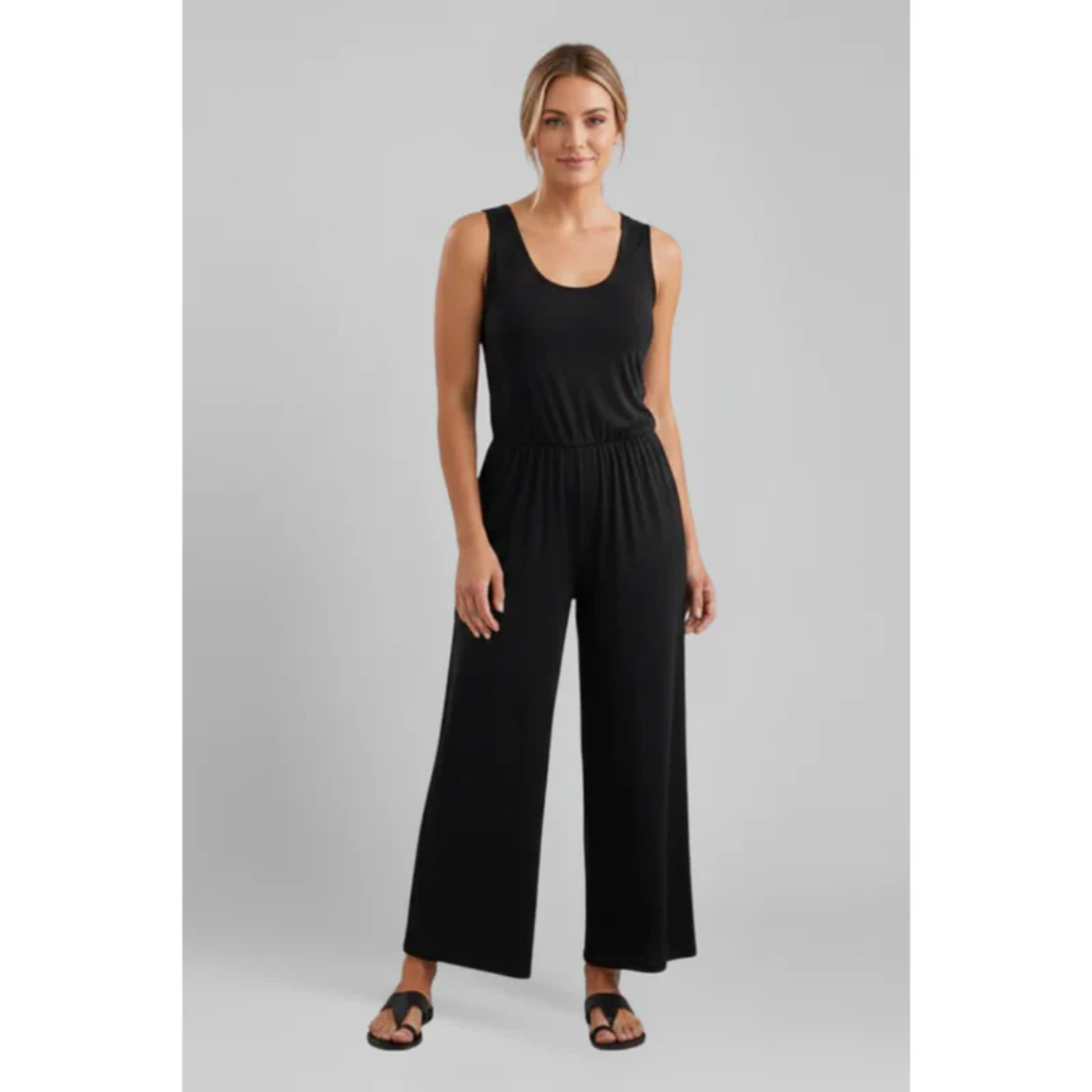 Beata | Damen Jumpsuit Elastischer Bund Alltag – Jumpsuit Komfort Alltag 2026