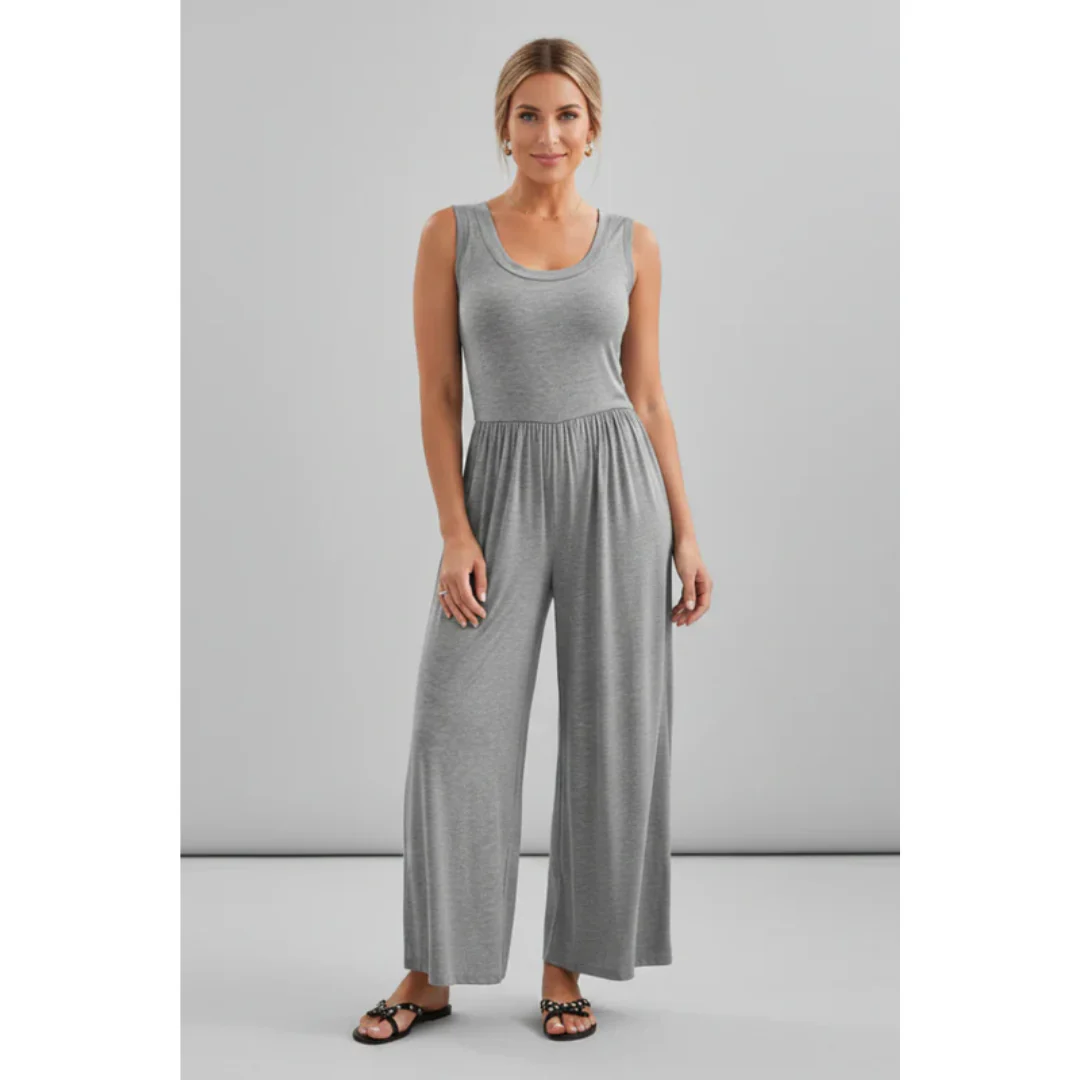 Beata | Damen Jumpsuit Elastischer Bund Alltag – Jumpsuit Komfort Alltag 2026