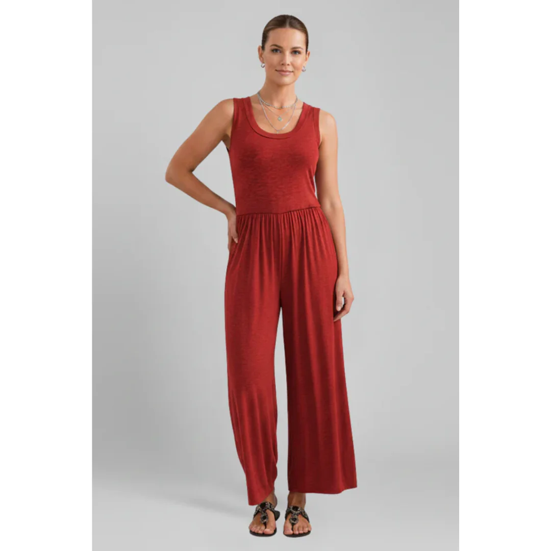 Beata | Damen Jumpsuit Elastischer Bund Alltag – Jumpsuit Komfort Alltag 2026