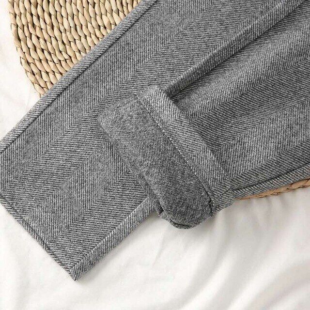 Damen Hochgeschnittene Eleganter Sommer Anzughose