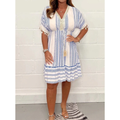 Noelia | Damen Lockeres Sommerkleid Mini