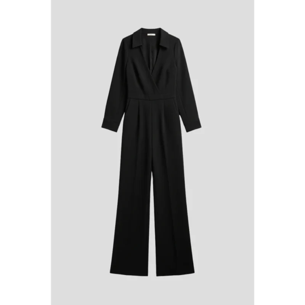 Uta | Damen Jumpsuit mit Kragen Abend Schlicht – Schlichter Abend Jumpsuit 2026