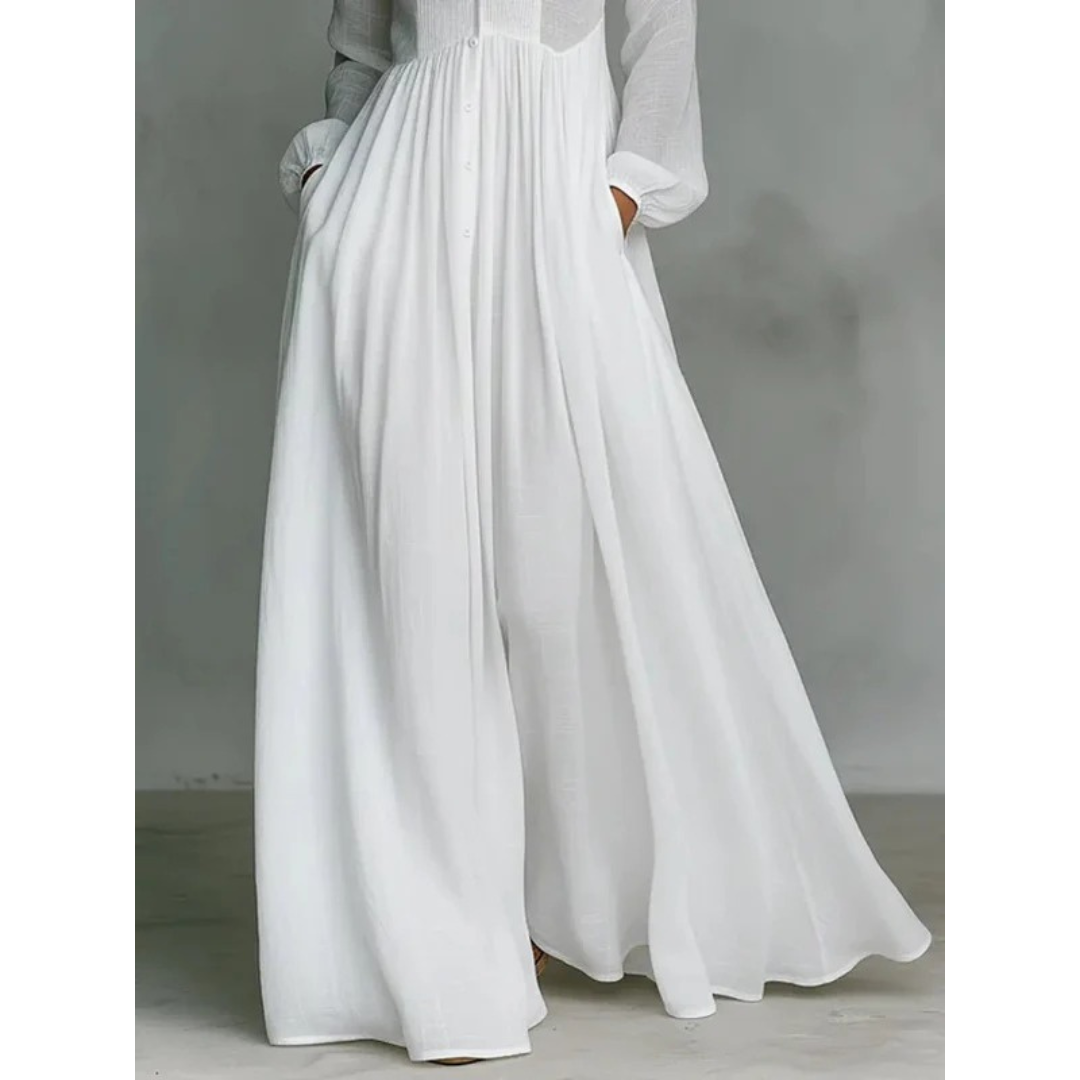 Nora | Damen Elegant Sommer Maxikleid