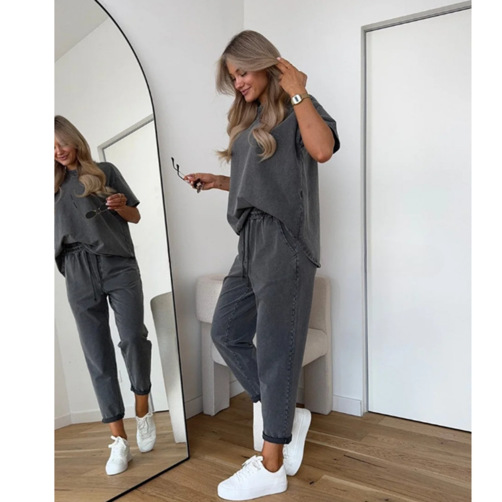 Annora | Raffiniertes Komfort-Zweiteiler-Set