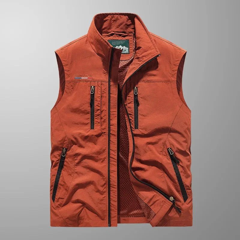 Harry | Atmungsaktive Multi-Taschen Cargo-Weste