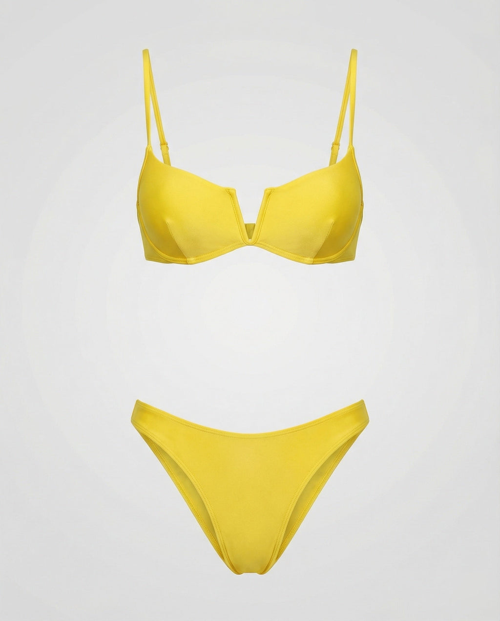 Damen Sommer Bügel High Cut Bikini