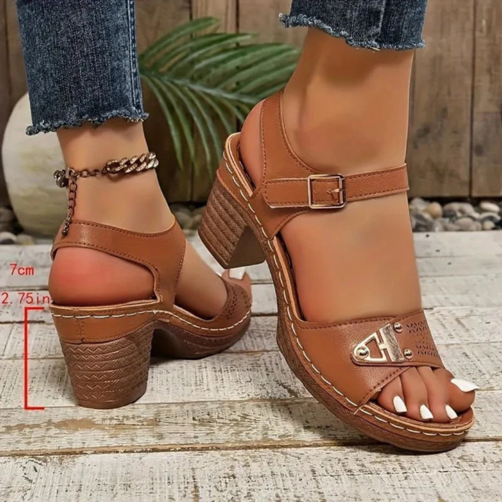 Reagan | Damen Sandalen mit Riemen Casual