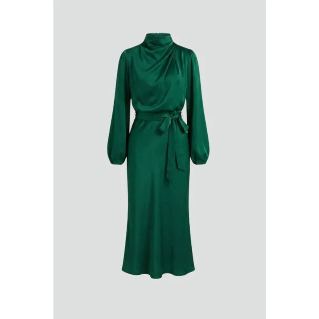 Rebecca | Damen Midikleid Sommer Stilvoll für Anlässe