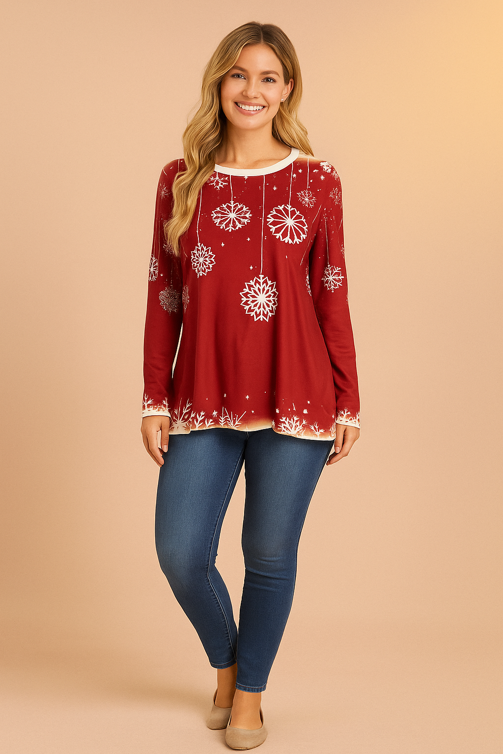 Damenpullover Festlich Gemütlicher Strick Warm für Winter