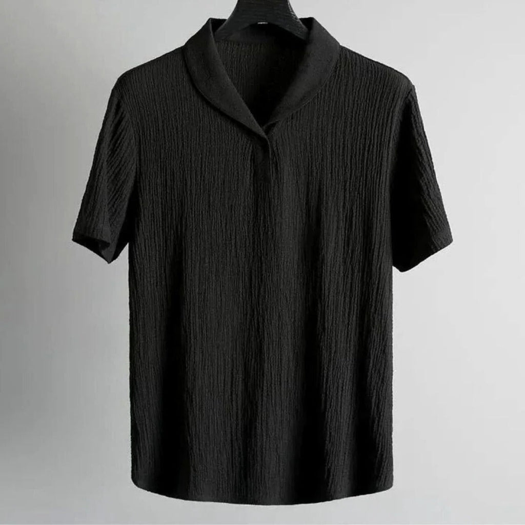 Herren Zweiteiler Leinen Sommer Set mit Kordelzug