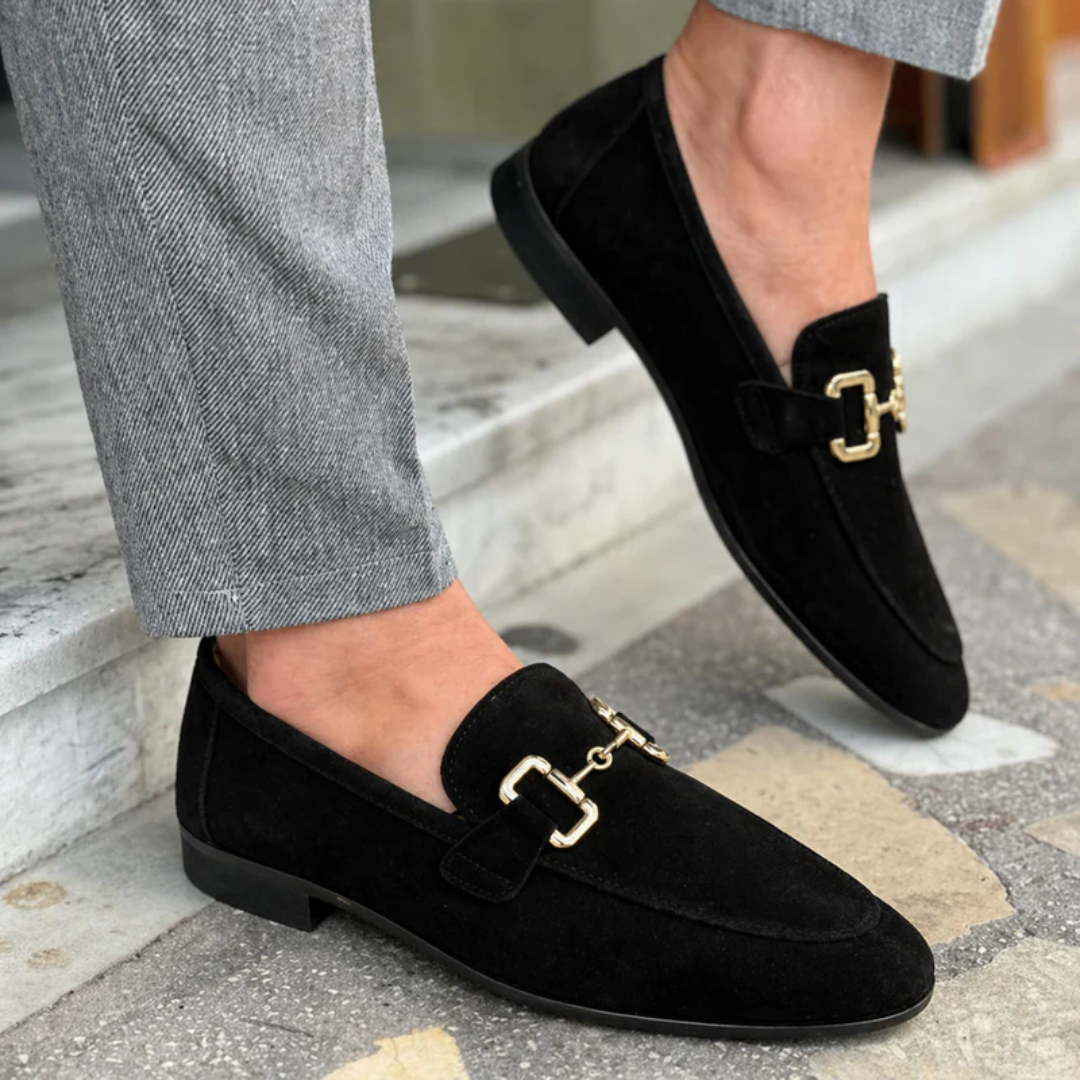 René | Herren Loafer mit Schnalle klassisch