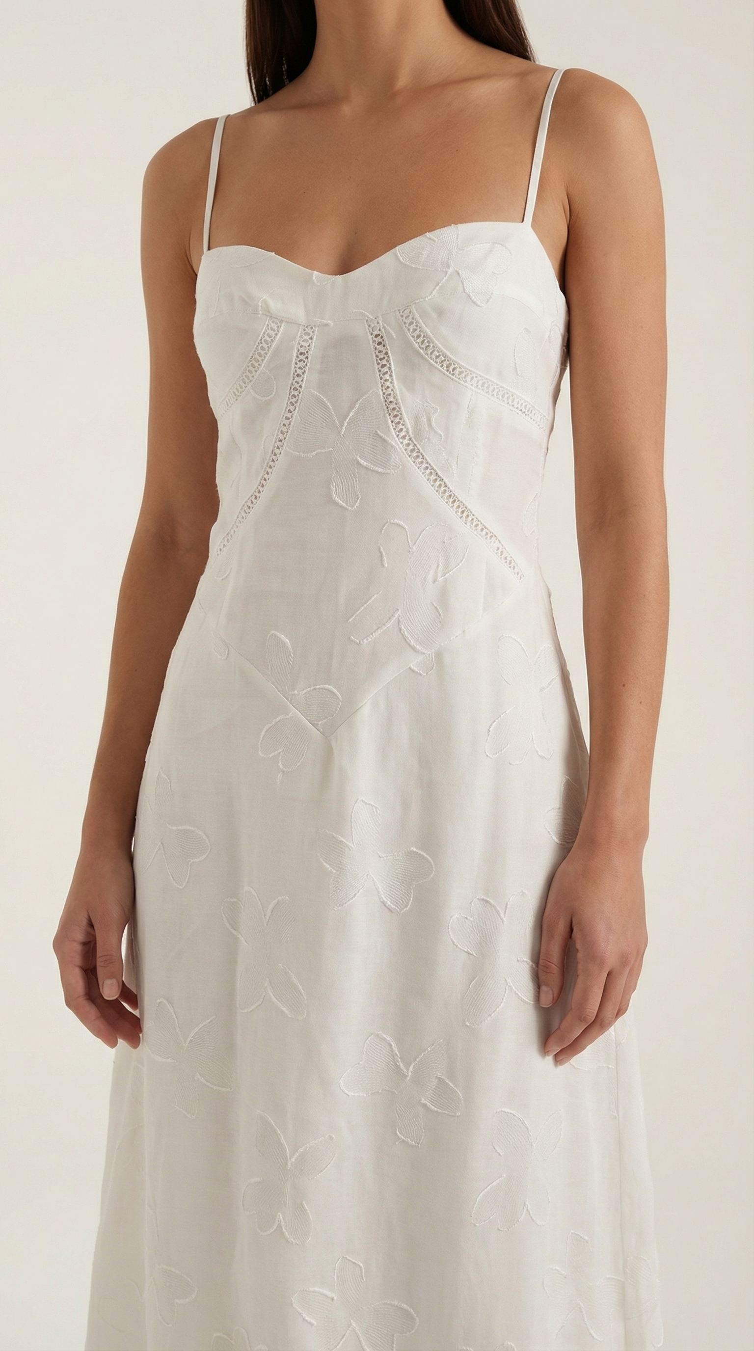 Arabelle Spitzen-Maxikleid