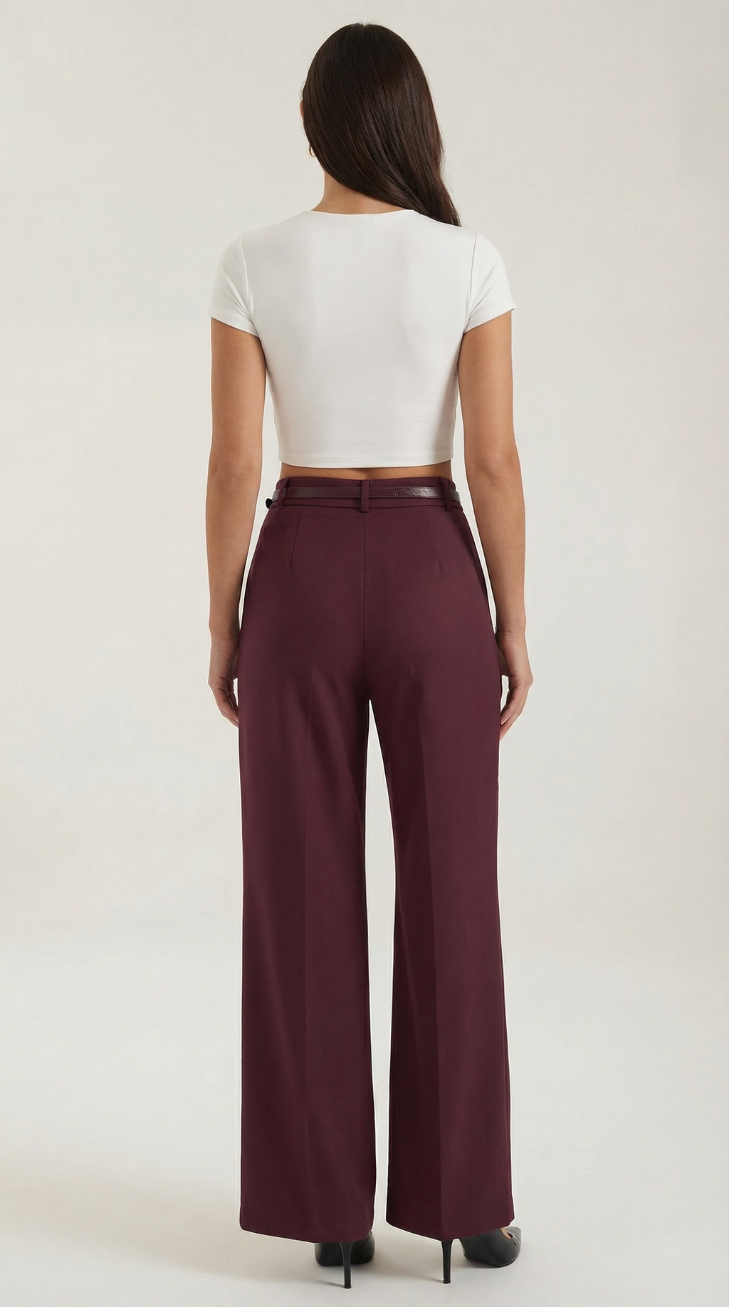 Bertha Weite Stoffhose